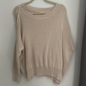 Tan sweater